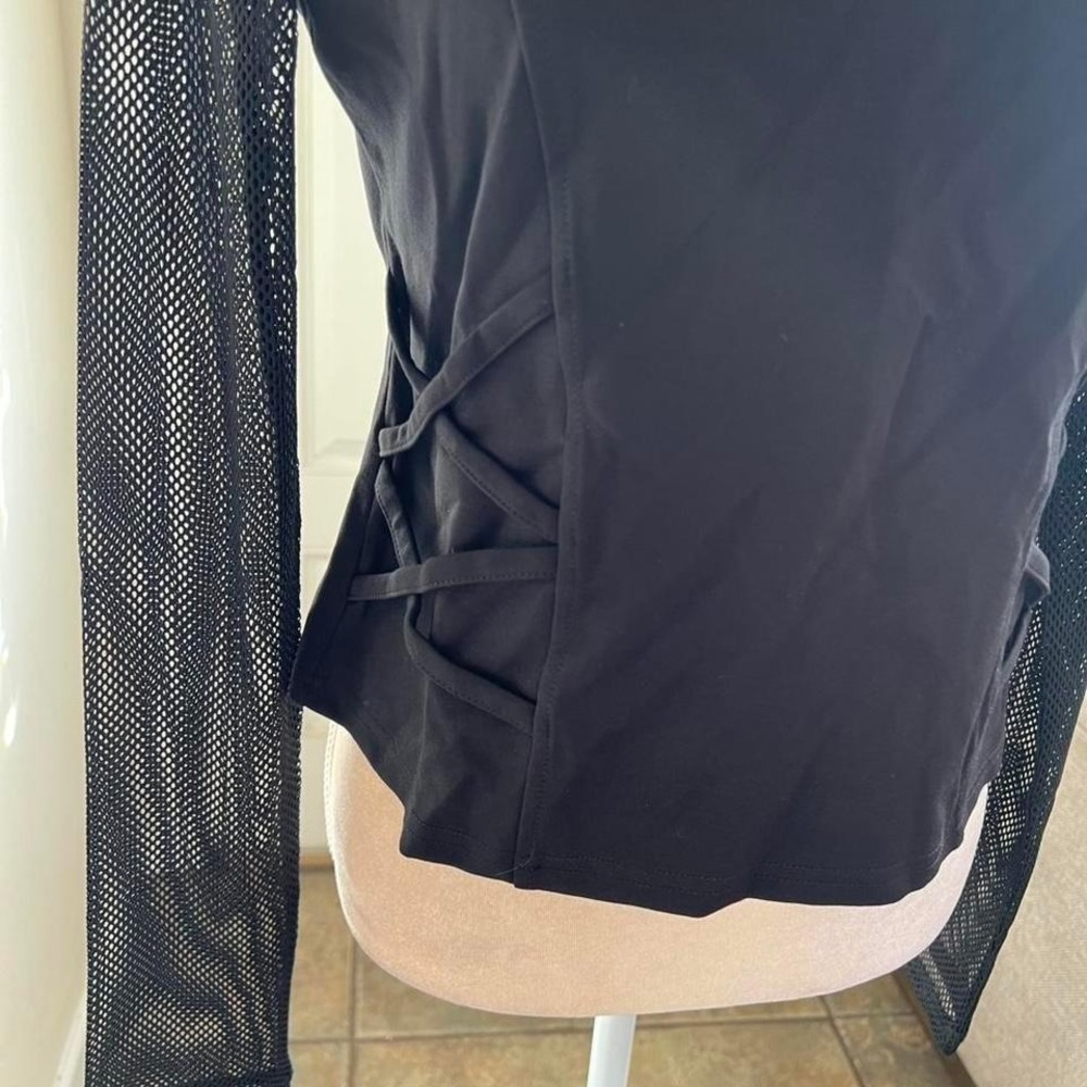 Killstar Techtrash mesh top goth punk rave size xs - Picture 3 of 5